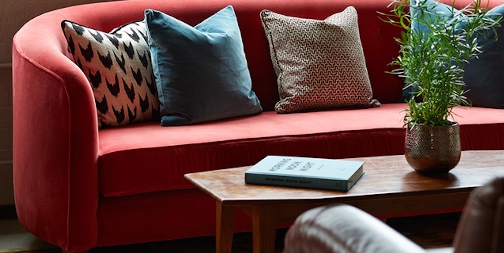custom-made sofa for retail store